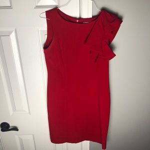 Red Cocktail Dress Size 6